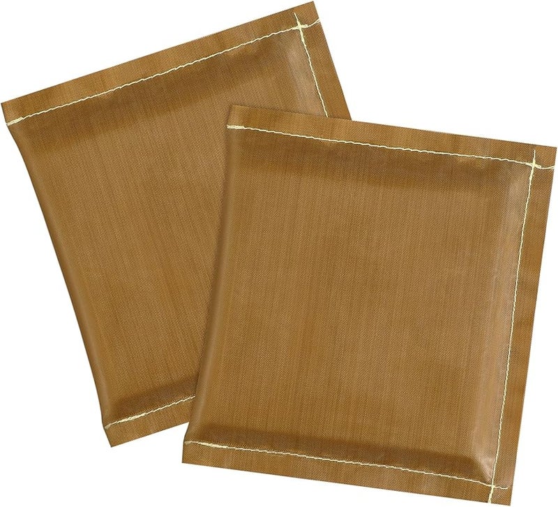 Ciieeo 6pcs Reusable PTFE Ironing Transfer Mat Press Pillow for Crafts Clothes Smooth Size 4x3pcs - Image 1